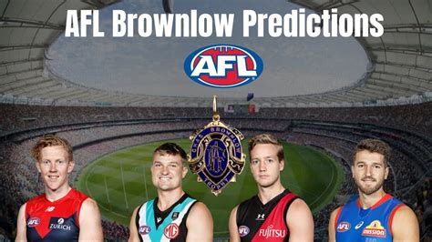 afl brownlow predictions